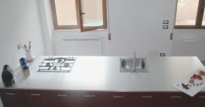 Il Giglio tesisinde bir banyo