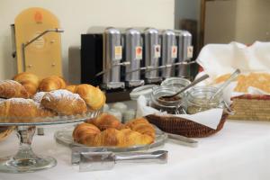 Opsi sarapan yang tersedia untuk tamu di Casa Santo Nome di Gesu
