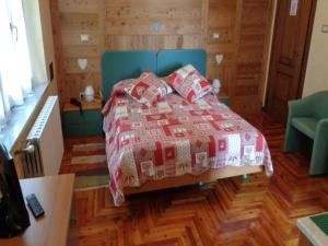 Postel nebo postele na pokoji v ubytování Mont Gelé