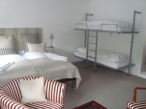 Postel nebo postele na pokoji v ubytování Hotel Højbysø