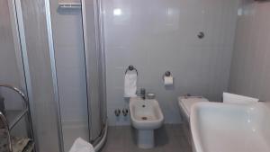 Koupelna v ubytování B&B Casa Laviano