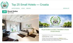 Fotografie z fotogalerie ubytování Royal Suites ve Splitu