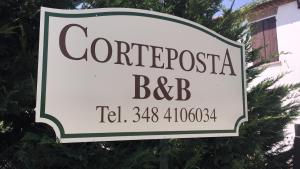 Certifikát, hodnocení, plakát nebo jiný dokument vystavený v ubytování Corte Posta B&B - parcheggio e bagno in camera