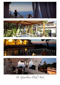 A balcony or terrace at Il Giardino dell'Arte
