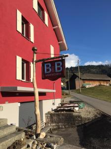Budova, kde se bed and breakfast nachází