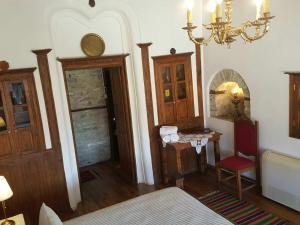 Posezení v ubytování Hotel Gjirokastra