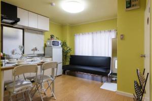 Χώρος καθιστικού στο Ogi-Ohashi Apartment