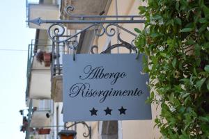 Certifikát, hodnocení, plakát nebo jiný dokument vystavený v ubytování Hotel Risorgimento