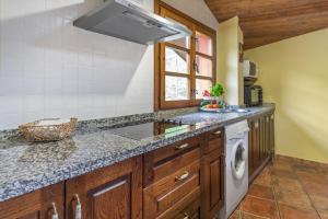 Küche/Küchenzeile in der Unterkunft Apartamentos Blanca Senda del Oso