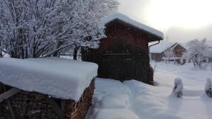Haus Manser v zime