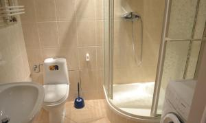 Koupelna v ubytování Lviv Euro Hostel
