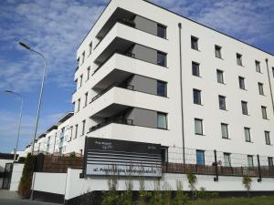 Budynek, w którym mieści się apartament