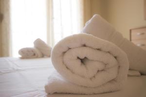 Postel nebo postele na pokoji v ubytování Stasa Luxury Apartments