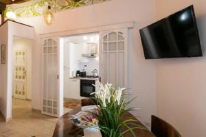 Una cocina o zona de cocina en Navona Open Space Apartments