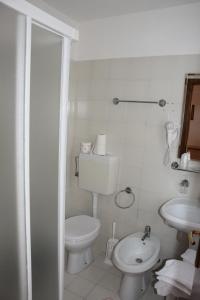 Baðherbergi á Hotel Olimpic