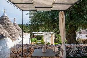 Vrt pred nastanitvijo Borgo Canonica