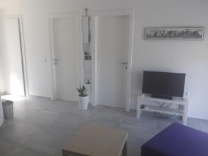 TV a/nebo společenská místnost v ubytování Apartments Villa Plava
