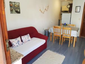 Posezení v ubytování Apartment Ruzmarin