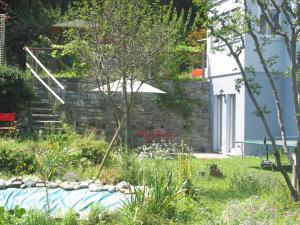 Vrt pred nastanitvijo Casa in Königs GarteN