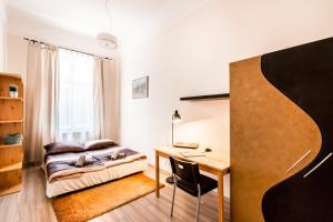 Posteľ alebo postele v izbe v ubytovaní BpR D8 Premier Apartment