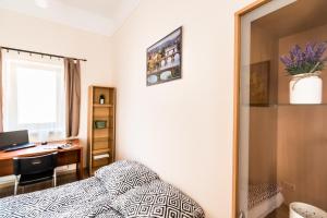 Televízia a/alebo spoločenská miestnosť v ubytovaní BpR D8 Premier Apartment