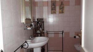 Koupelna v ubytování B&B Casa Laviano