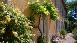 Zahrada ubytování Le Clos Galan