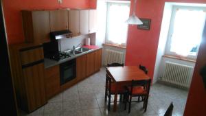 Kuchyň nebo kuchyňský kout v ubytování Residence Arvinei