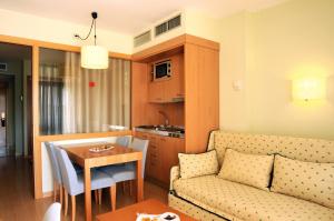 Posezení v ubytování Evenia Olympic Suites
