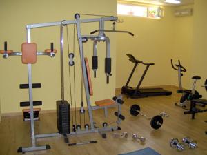 Fitness centrum a/nebo fitness zařízení v ubytování Joya Park Hotel