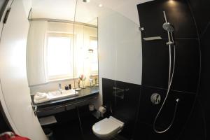 Koupelna v ubytování Designhotel Rosenbohm