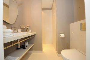 Koupelna v ubytování Designhotel Rosenbohm + 37 fotografií