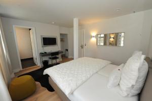 Postel nebo postele na pokoji v ubytování Designhotel Rosenbohm