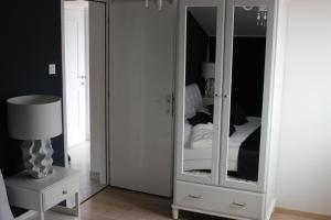 Postel nebo postele na pokoji v ubytování Apartments Christine