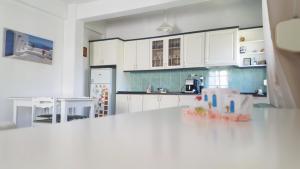 A kitchen or kitchenette at Stavrini's House