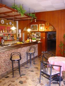 Restaurace v ubytování Albergo San Cristoforo