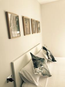 Postel nebo postele na pokoji v ubytování B&B Quasi in centro