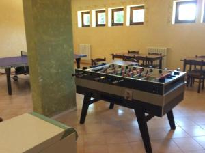 Herní místnost v ubytování Residence Cristallo Val di Luce