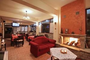 A seating area at Agropoli