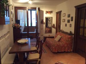 Posezení v ubytování Residence Cristallo Val di Luce