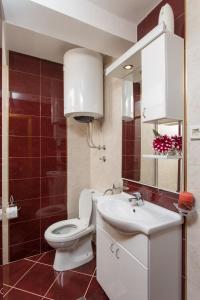 Koupelna v ubytování Djurovic Apartments Montenegro + 91 fotografií