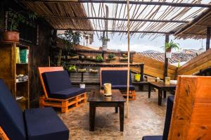 Seating area sa Hostal Restaurant La Cigale