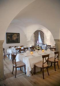 En restaurang eller annat matställe på Hotel Schloss Gabelhofen