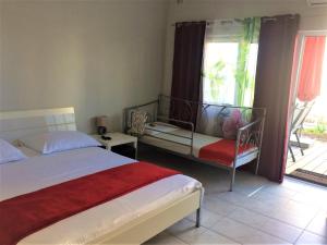 Postel nebo postele na pokoji v ubytování Apartments Marjan