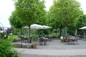 Zahrada ubytování Gästehaus am Wasserpark