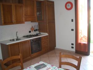 Kuchyň nebo kuchyňský kout v ubytování B&B Borgo Tre Case