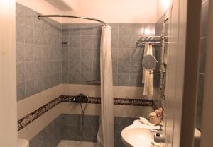 Koupelna v ubytování Hotel Anatolia