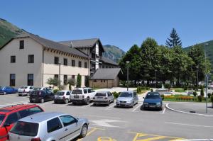 Nespecifikovaný výhled na hory nebo výhled na hory při pohledu z hotelu