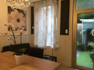 Zahrada ubytování Appart'hôtel et chambres Lens