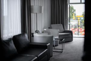 Posezení v ubytování Hotel Grafit